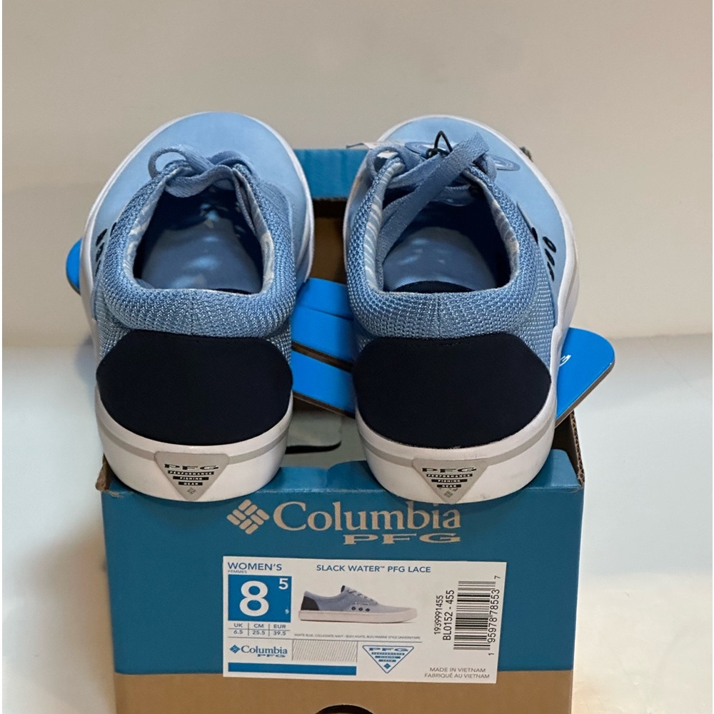 Columbia Women's Light Blue Lace-Up Sneakers - Picture 9 of 9